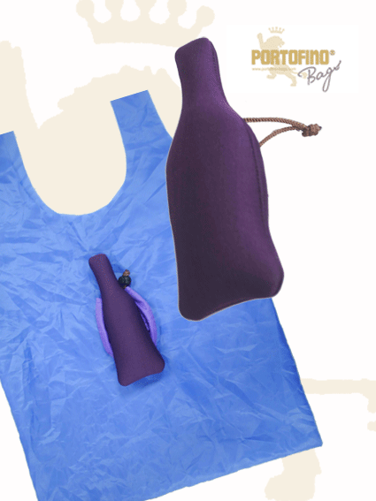 Faltbare Nylontasche Wein
